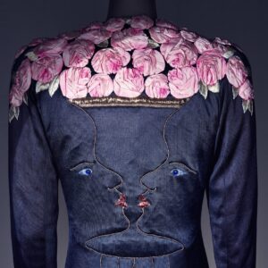 Evening coat, designed by Elsa Schiaparelli and Jean Cocteau, 1937, London, England