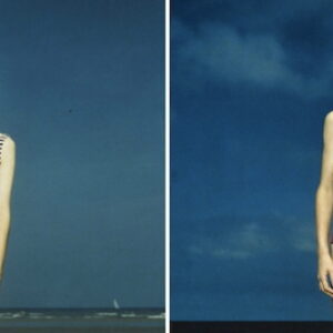 Detail from Rineke Dijkstra - De Panne, Belgium, August 7 1992 (Left -- NMWA Collection) / Kolobrzeg, Poland, July 23 1992 (Right)