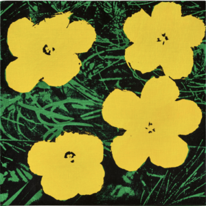 Elaine Sturtevant Warhol Flowers