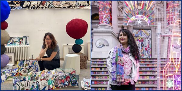 How Covid Affected my Art with Chila Burman and Annie Morris: recording available
