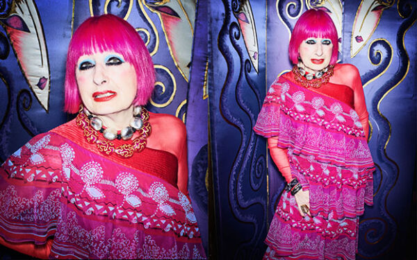 Meet Dame Zandra Rhodes at "50 Years of Fabulous"